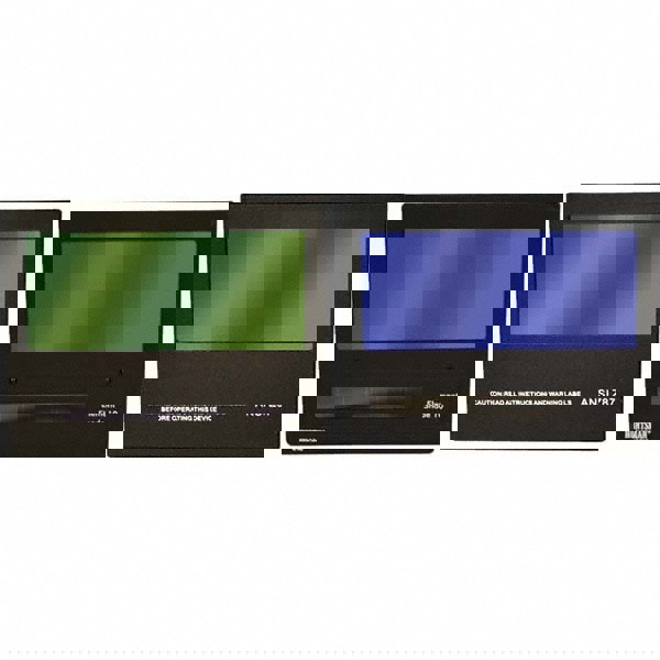 Pack of (10), 7-Piece Sets of Welding Lenses & Plates